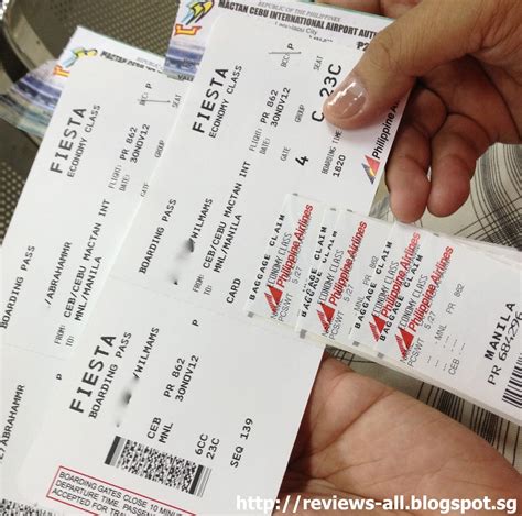 Flight Ticket from Dipolog to Cebu .